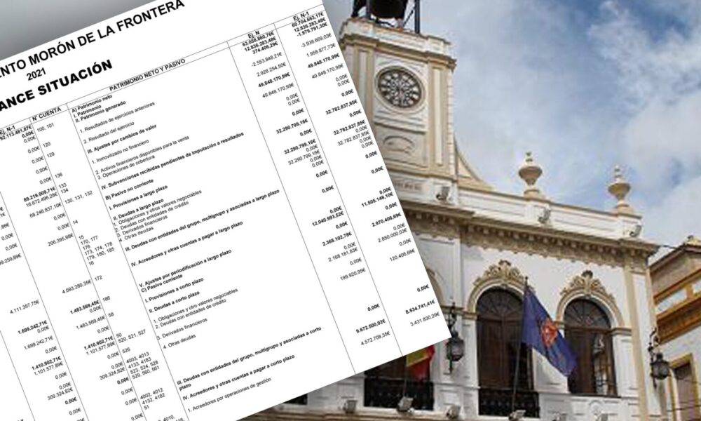 Juanma Rodríguez deja Morón en la ruina: los últimos datos de la deuda total del Ayuntamiento la elevan hasta los 44,3 millones de euros