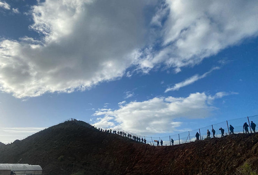 Crónicas de la IX Marcha de la Desbandá . 6ª Etapa «EL FUERTE DE