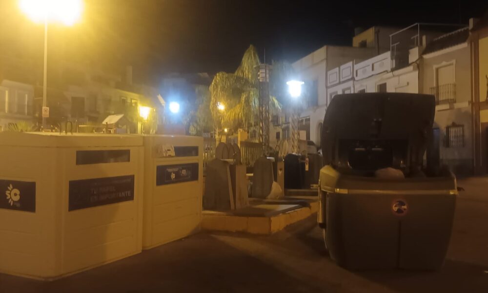 El mal funcionamiento de los nuevos contenedores de basura en Morón ...