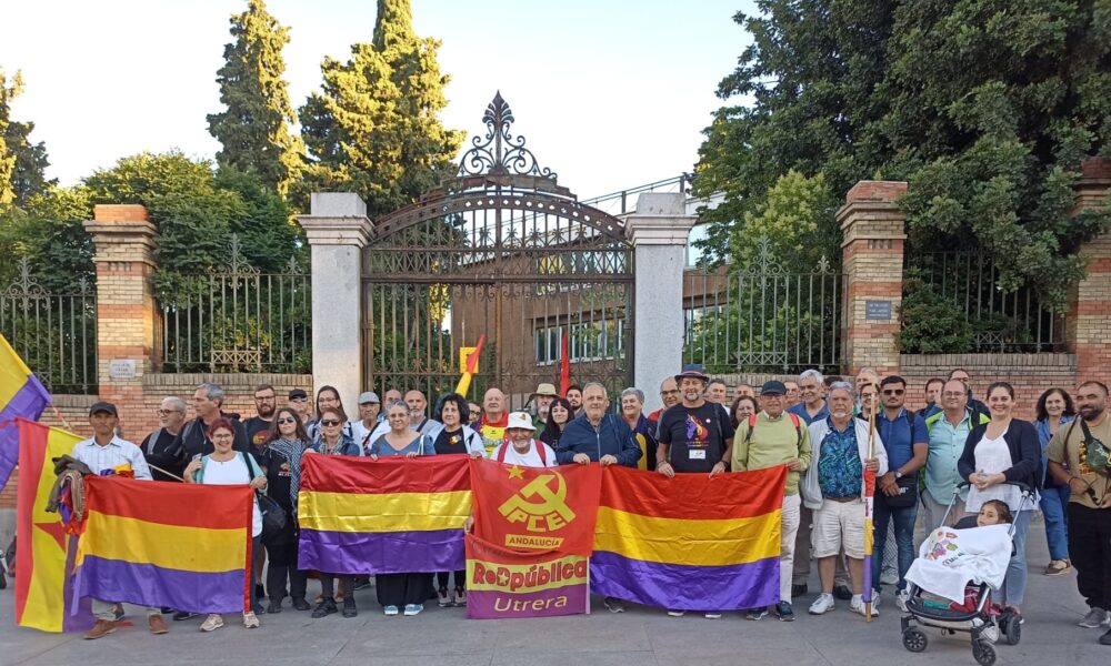 Marcha republicana en Madrid: Morón, presente en Sol el 16J 